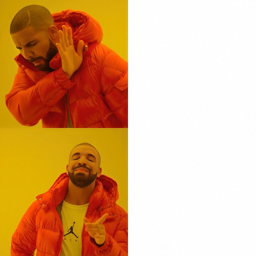 Drake Meme Template Download