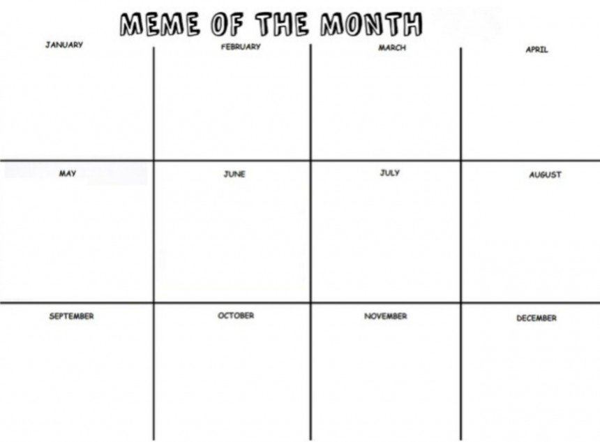 Meme Calendar