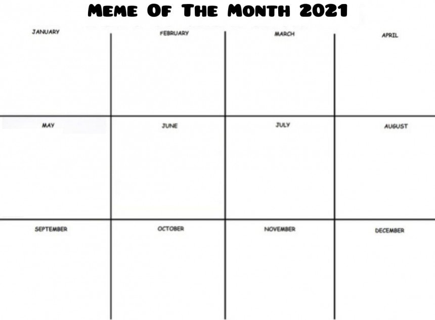 Meme Calendar 2021